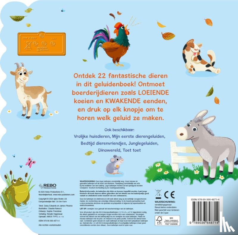 Edwards, Daisy, Phoenix, James - Op de boerderij