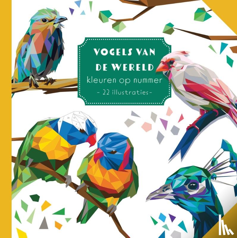  - Vogels van de wereld - Kleuren op nummer