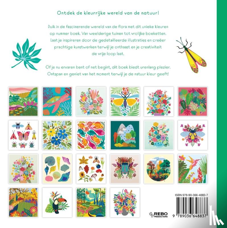  - Palet van de natuur - Kleuren op nummer