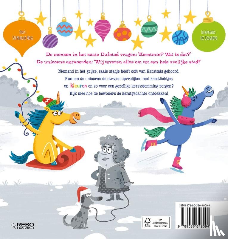 Moss, Stephanie - Uh-oh! Daar zijn de... kerst-unicorns!