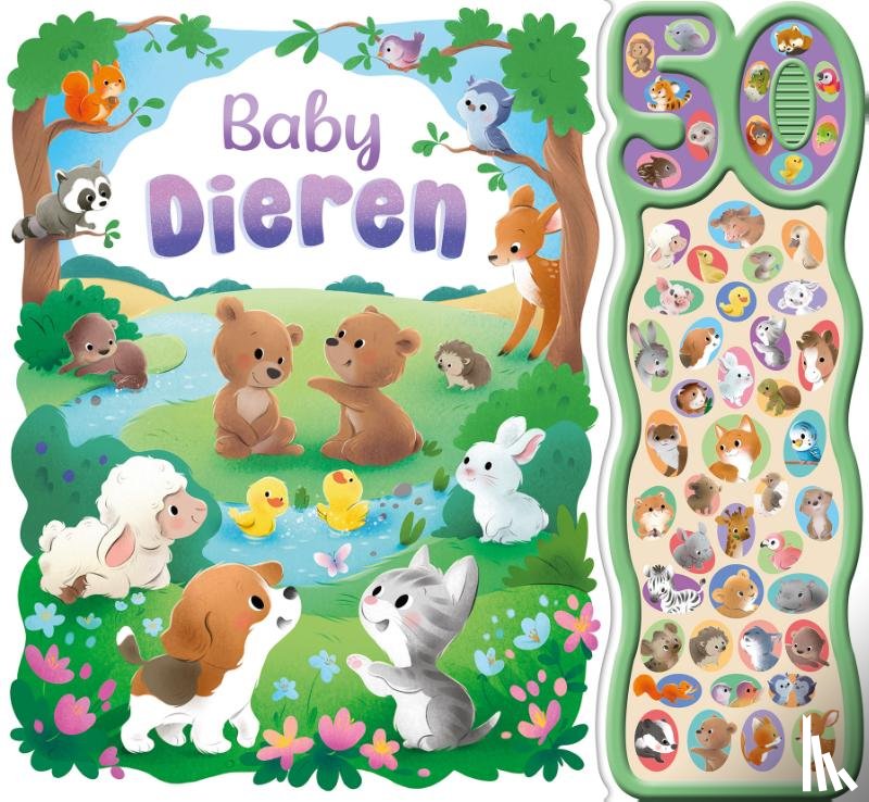 Phoenix, James - Babydieren – 50-geluidenboek