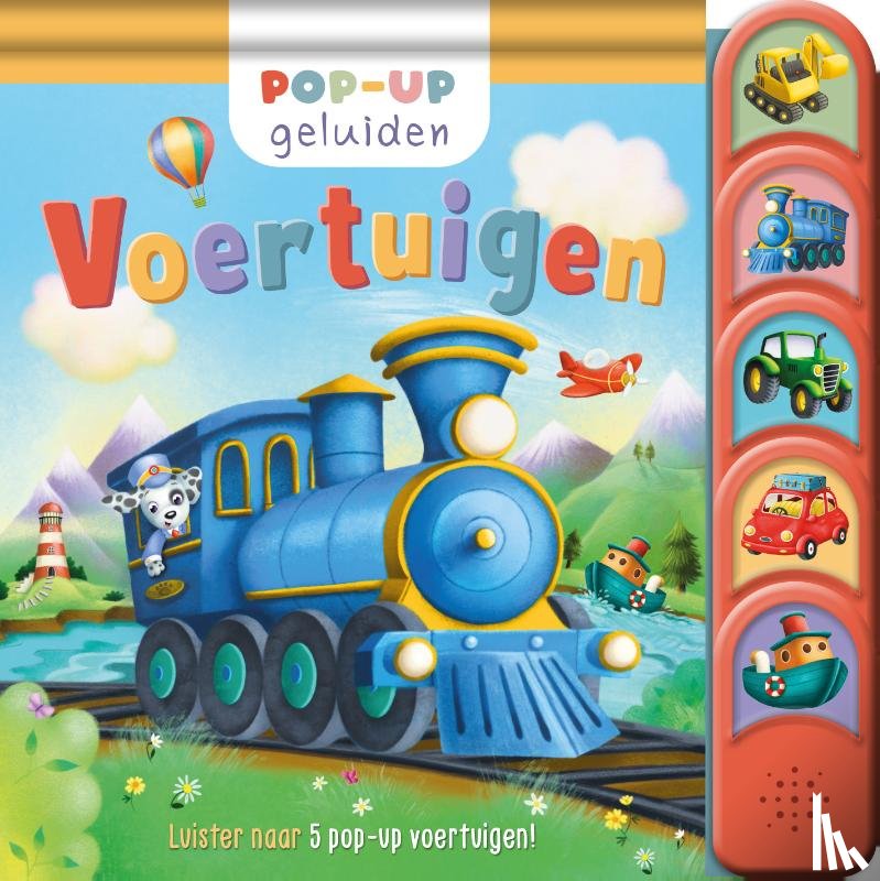 Phoenix, James - Voertuigen – Pop-up geluidenboek