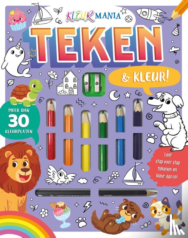 Edwards, Daisy - Teken & kleur! - Kleurmania