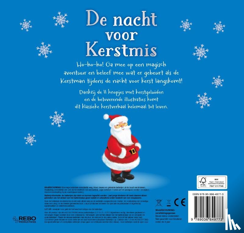  - De nacht voor kerstmis - 11 geluidenboek
