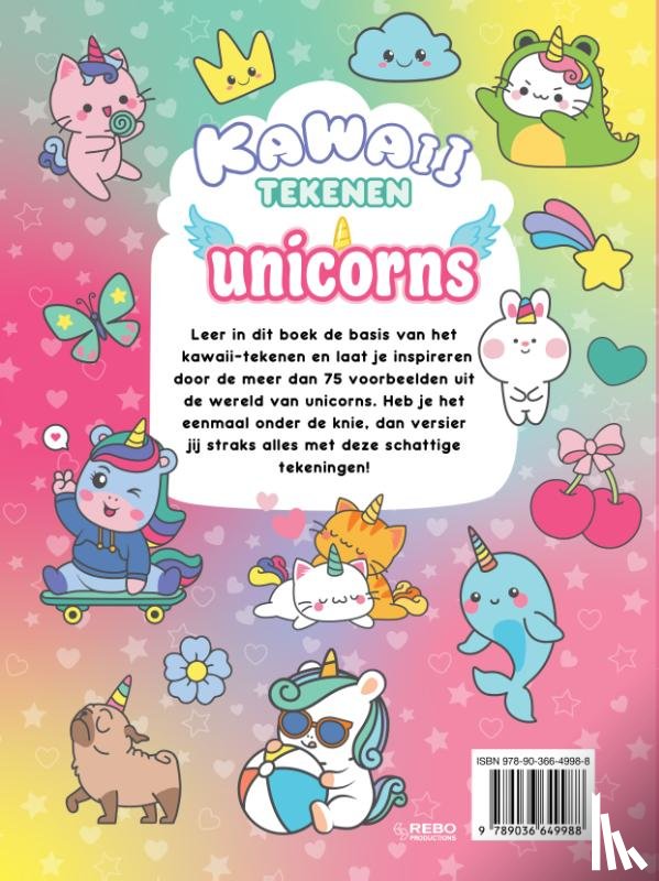  - Kawaii tekenen unicorns & friends
