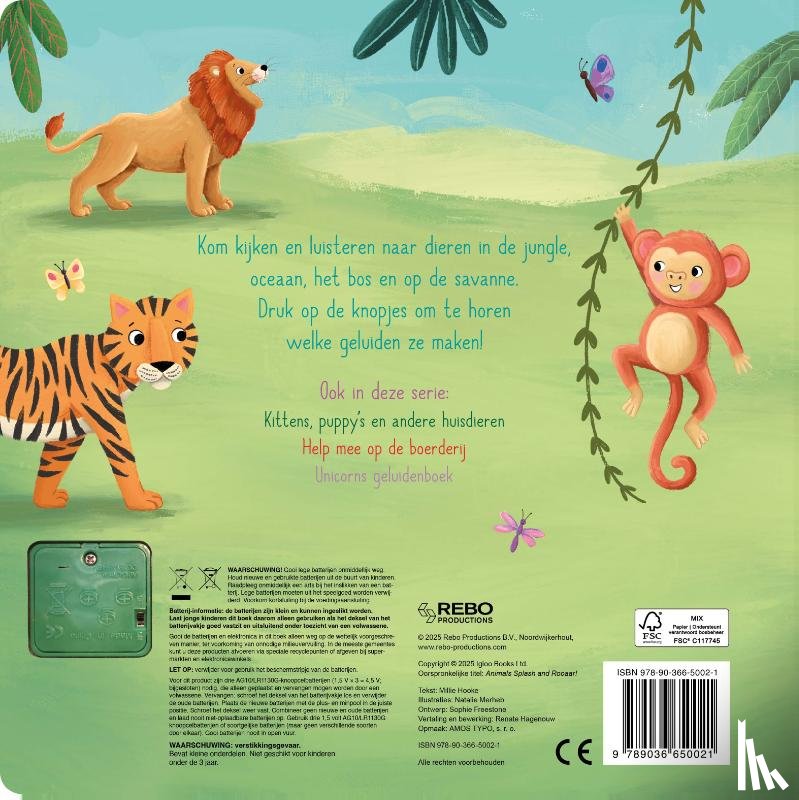 Hooke, Millie - Dieren plons en plezier!