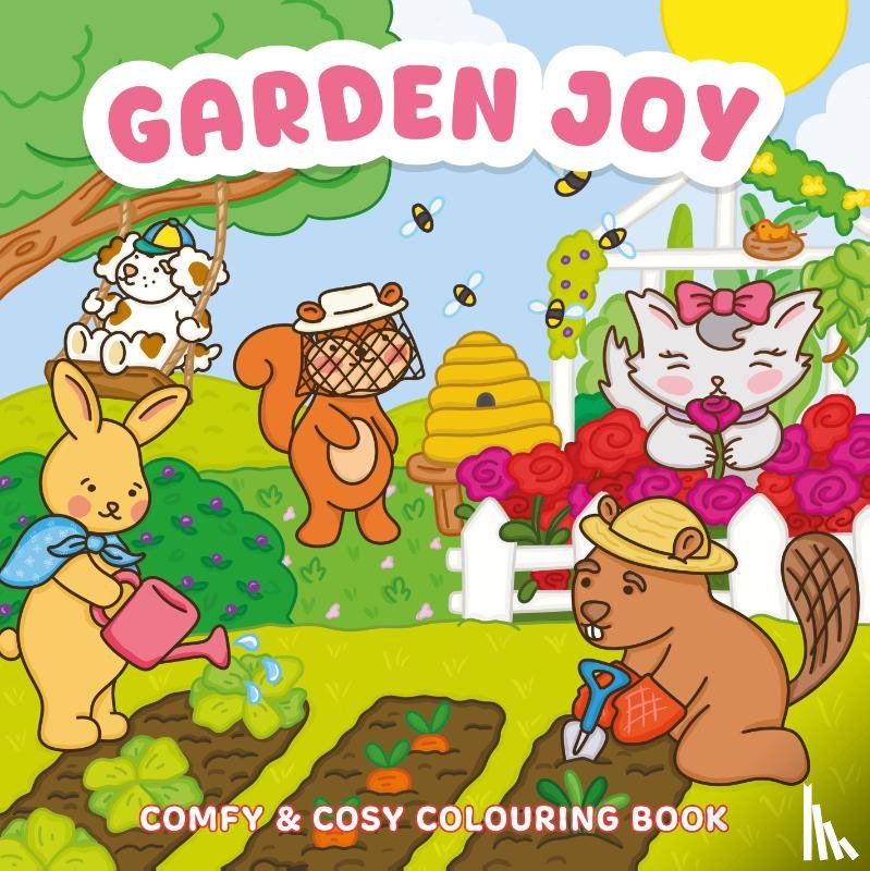  - Garden joy - Comfy & cosy colouring book