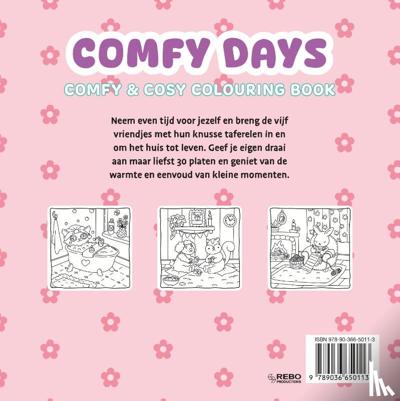 - Comfy days - Comfy & cosy colouring book