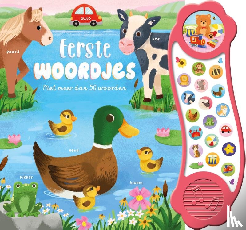 Phoenix, James - Eerste woordjes - 18-geluidenboek