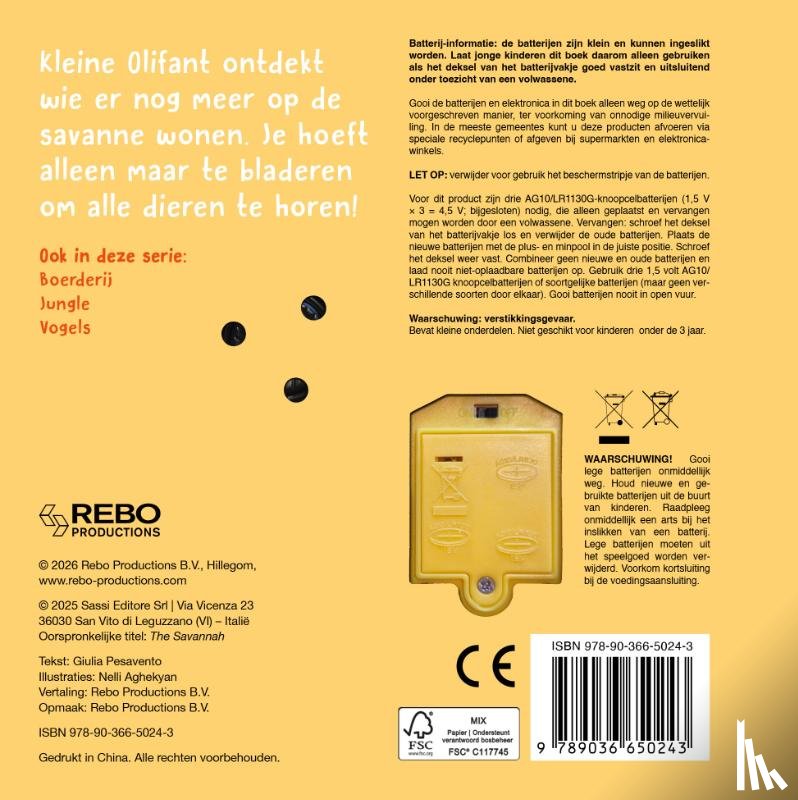 Pesavento, Giulia - Wilde dieren - Wat hoor ik daar?