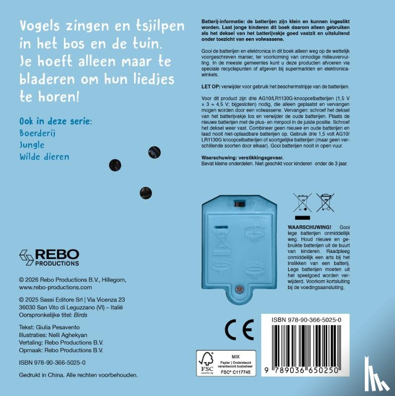 Pesavento, Giulia - Vogels - Wat hoor ik daar?