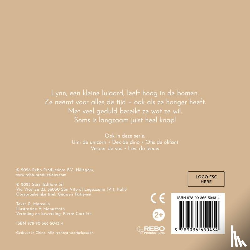 Marcolin, R. - Lynn de luiaard - Lifestyle-collectie