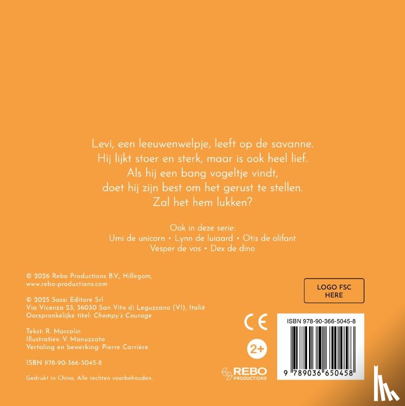 Marcolin, R. - Levi de leeuw - Lifestyle-collectie