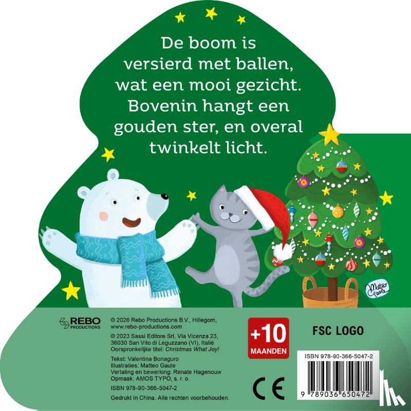 Bonaguro, Valentina - Vrolijk kerstfeest - Vormboek