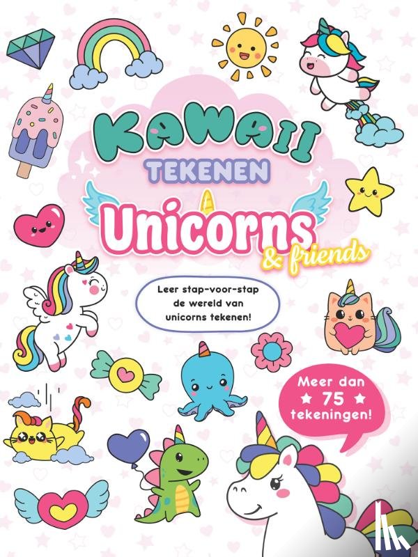 Rebo International B.V. - Kawaii tekenen unicorns & friends