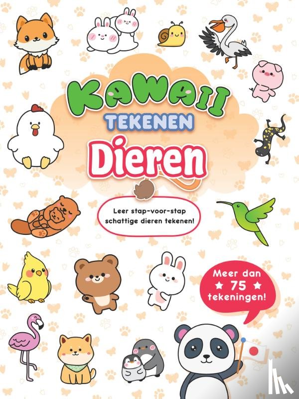 Rebo International B.V. - Kawaii tekenen dieren