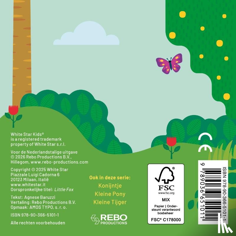 Baruzzi, Agnese - Kleine Vos - Vingerpopvriendjes