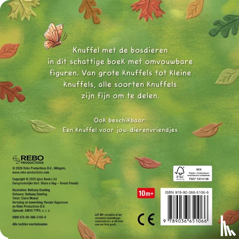 Mowat, Claire - Bosvriendjes - Een knuffel voor jou