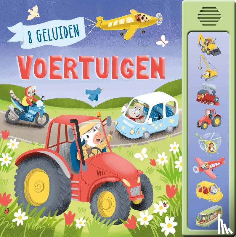 Mowat, Claire - Voertuigen - 8-geluidenboek