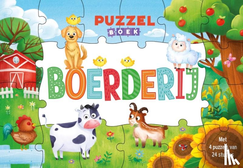 Campling, Hannah, Hooke, Millie - Boerderij - Puzzelboek