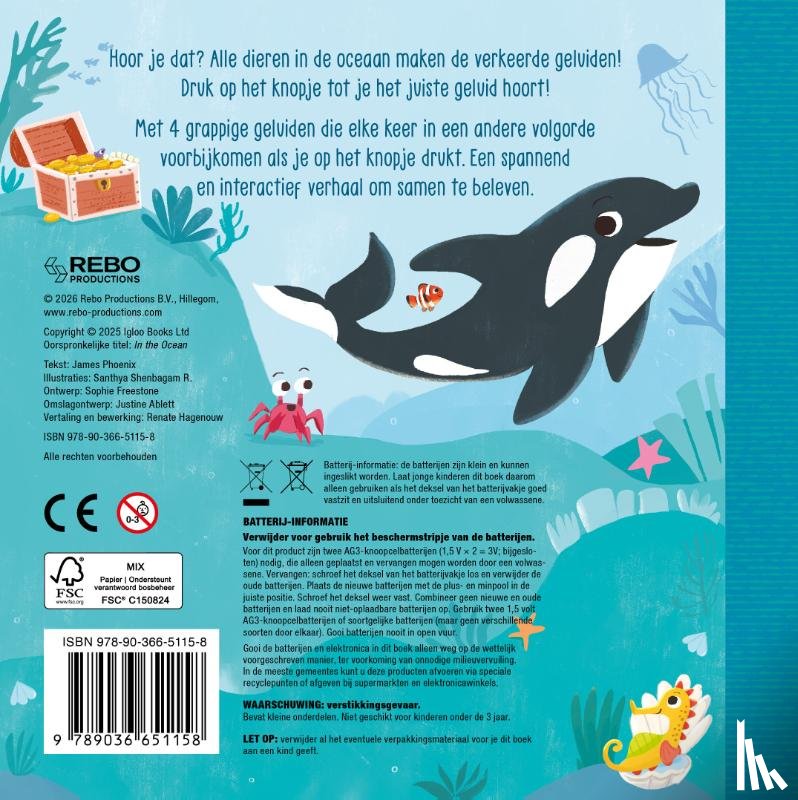 Phoenix, James - In de oceaan - Zoek het geluid