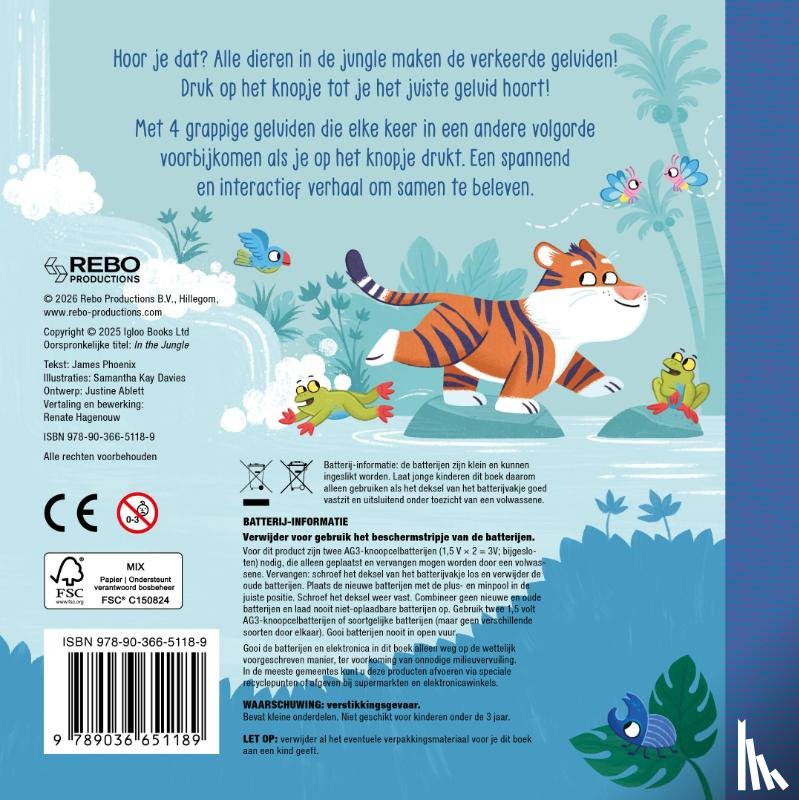 Phoenix, James - In de jungle - Zoek het geluid