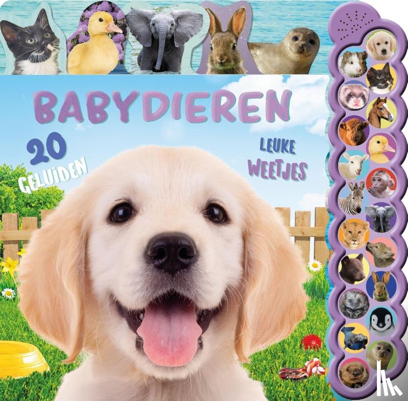 Phoenix, James - Babydieren - 20-geluidenboek