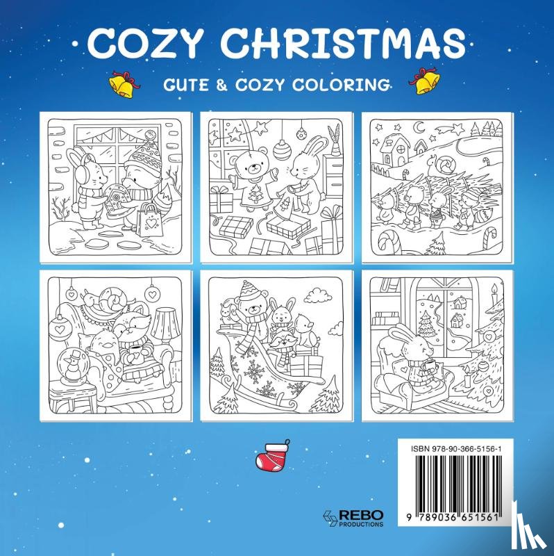  - Cozy Christmas - Cute & cozy coloring