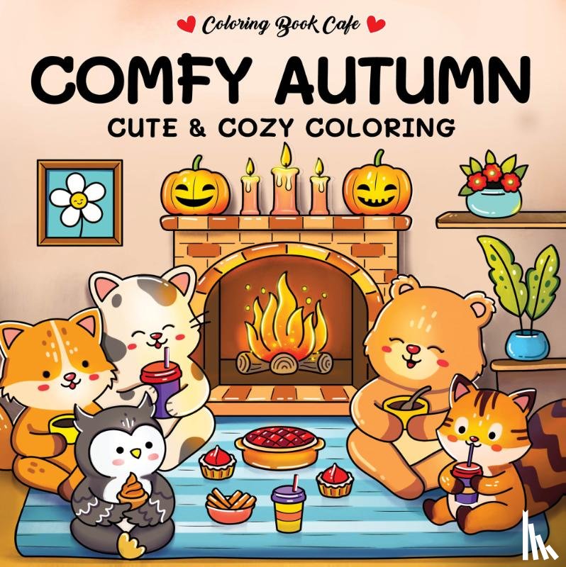  - Comfy autumn - Cute & cozy coloring