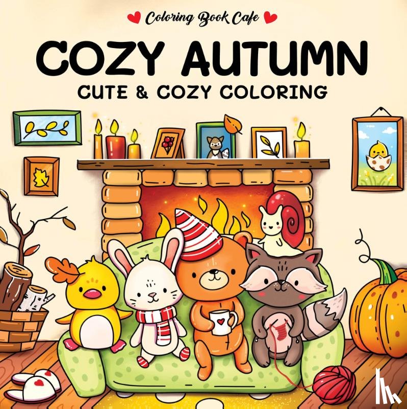  - Cozy autumn - Cute & cozy coloring