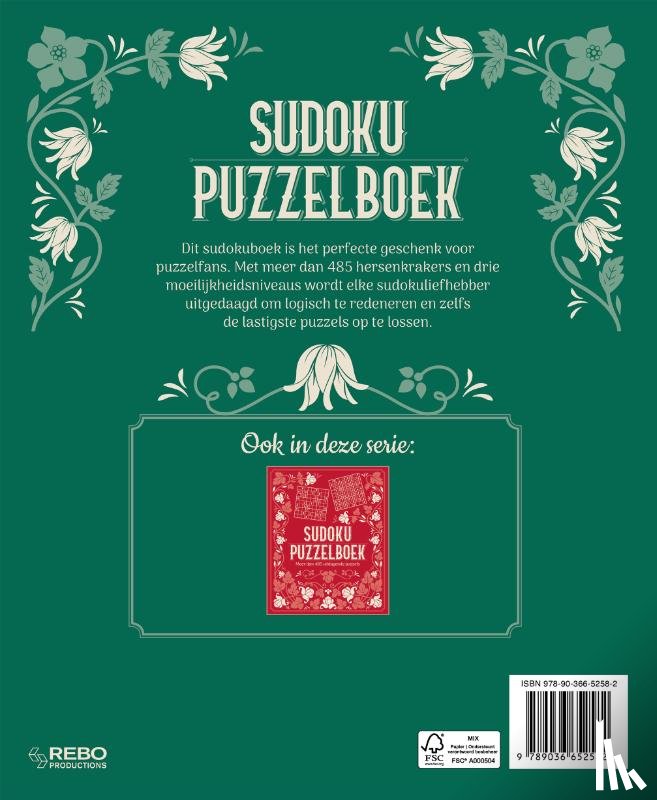 Hemsley, Eleanor - Sudoku puzzelboek groen (volume 1)
