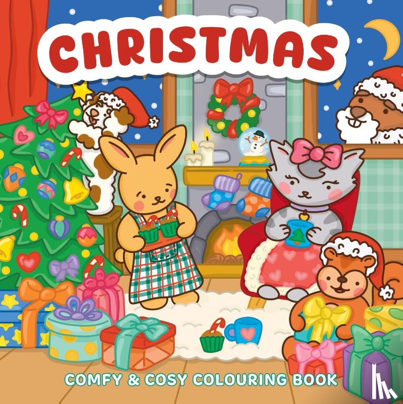  - Christmas - Comfy & cosy colouring book
