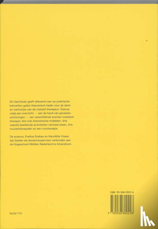 Grabau, E., Visser, Hans - Creatieve therapie