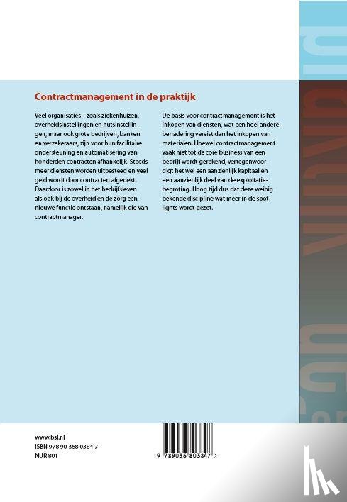 Knoester, Ted - Contractmanagement in de praktijk