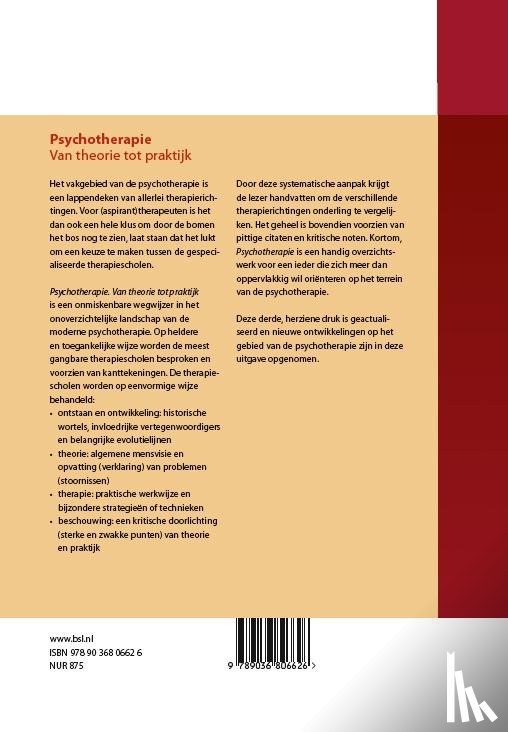 Deth, Ron van - Psychotherapie