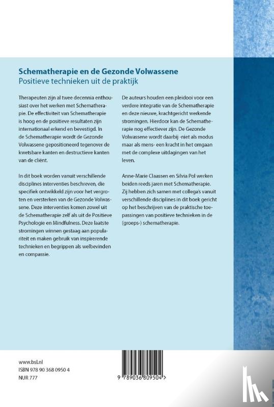  - Schematherapie en de gezonde volwassene