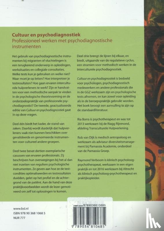  - Cultuur en psychodiagnostiek