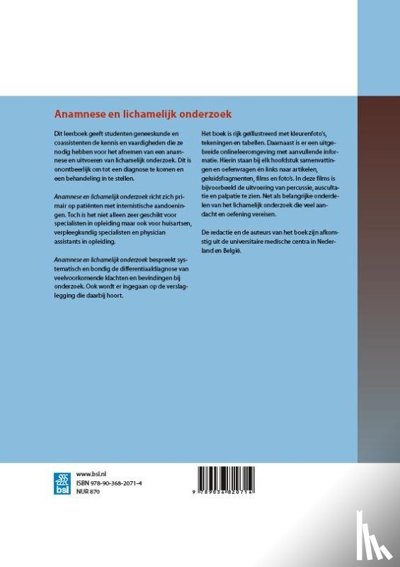  - Anamnese en lichamelijk onderzoek