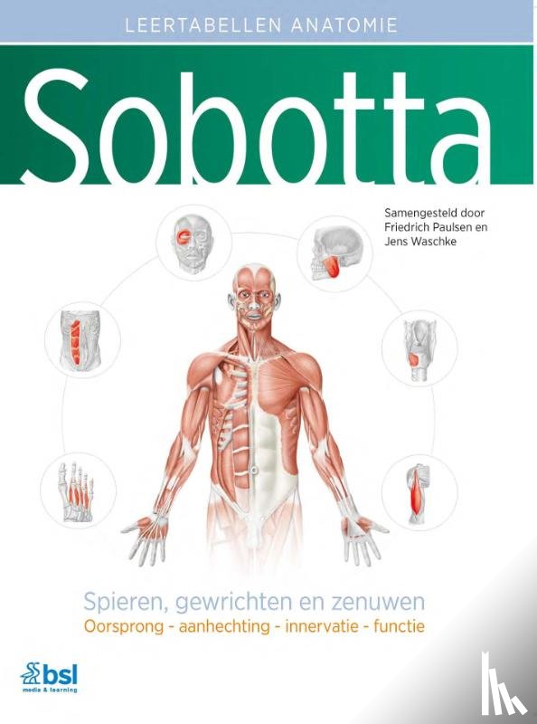 Paulsen, Friedrich - Sobotta Tabellen over spieren, gewrichten en zenuwen