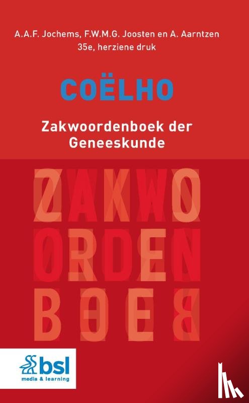  - Coëlho Zakwoordenboek der Geneeskunde