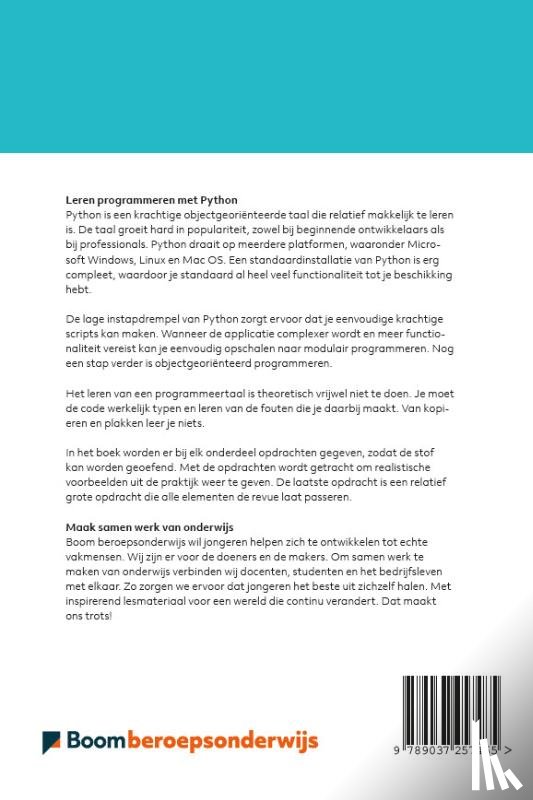  - Leren programmeren met Python