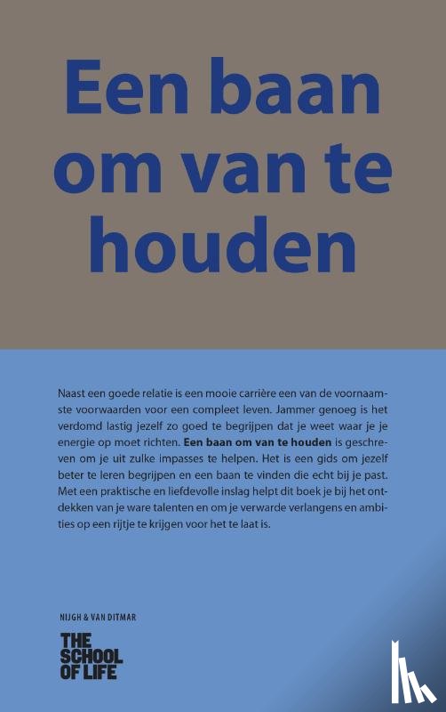 The School of Life - Een baan om van te houden