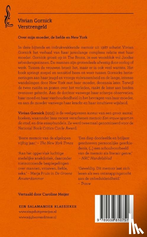 Gornick, Vivian - Verstrengeld