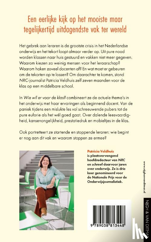 Veldhuis, Patricia - Wie wil er voor de klas?