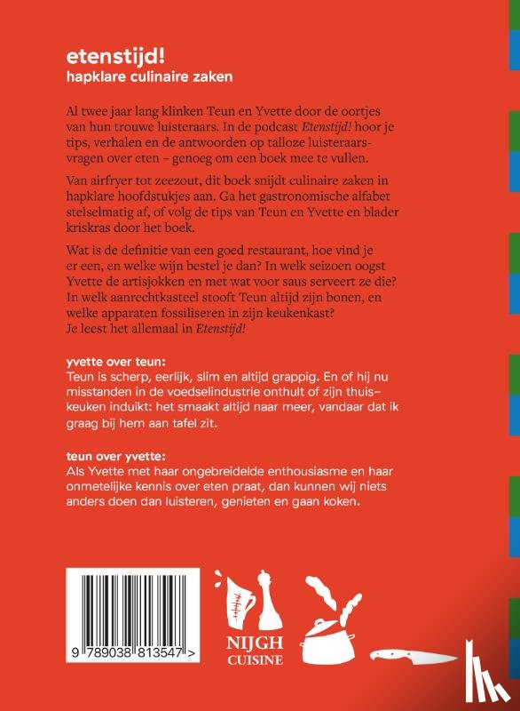 Keuken, Teun van de, Boven, Yvette van - Etenstijd!