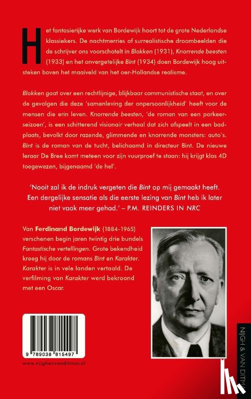Bordewijk, F. - Blokken, Knorrende beesten, Bint
