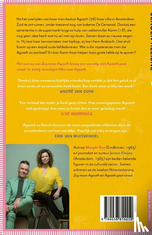 Ros, Margôt, Kleijne, Jeroen - Zeg maar Agaath