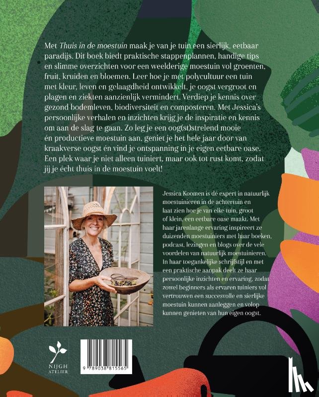 Koomen, Jessica - Thuis in de moestuin
