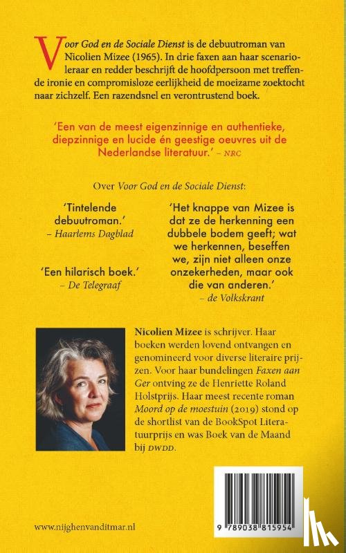 Mizee, Nicolien - Voor God en de sociale dienst