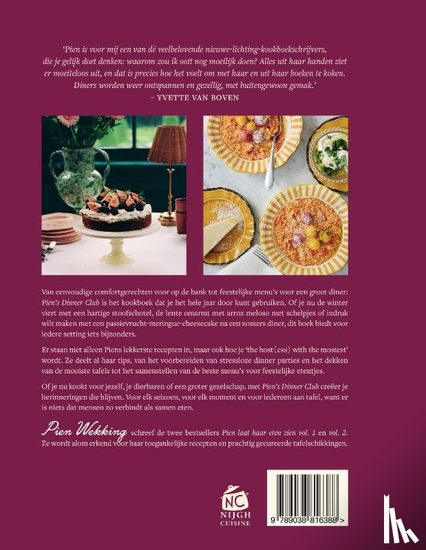 Wekking, Pien - Pien's Dinner Club